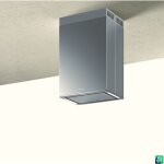 Baraldi - hotte ginza isola cm. 60x40 - inox - 800 m3 / h