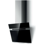 Elica - hotte decorative murale stripe / bl / a / 60 / lx 60 cm pan inclin� noire