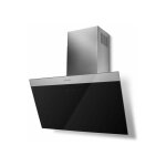 Hotte verticale incline daisy 800mm inox / verre noir - classe a - dbit faber - 5816724