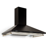Klarstein - hotte victoria 90 90 cm rtro design 644, 5 m / h 2 lampes led