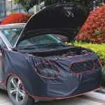 Housse bache de protection auto frontale et laterale, aile calandre