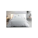 Anne de solne - housse de couette housse couette vexin 260x240cm opaline percale 80f