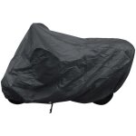 Housse de moto gris polyester vidaxl