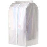 Housse de protection anti - poussi�re penderie, housse de costume transparente enti�rement ferm�e, manteau ...