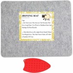 Housse de repassage en laine � haute temp�rature, housse de planche � repasser, mini nappe repassage ...