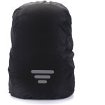 Housse de sac � dos imperm�able r�fl�chissante en tissu oxford l�ger, noir avec 3 bandes, taille l 45 ...