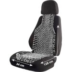 Housse de si�ge refroidissante hp autozubeh�r holzkugel fonction massage 19116 anthracite c302132