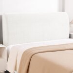 Housse tete de lit, 150cm, housse de t�te de lit extensible doux, couvre tete de lit antipoussi�re, moderne ...