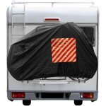 Housse de velo pour 2 velos avec compartiment pour plaque davertissement 929623 929623 929623 929623 ...
