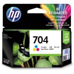 Hp 704 tri - color original ink advantage cartouche cartouche d'encre 1 pice(s) cyan, magenta, jaune ...