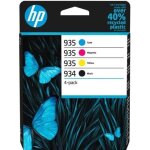 Hp 934 + hp 935 pack 4 cartouches couleurs pour imprimante jet d'encre