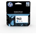 Cartouche d'encre cyan hp 963 d'origine (3ja23ae) pour imprimantes hp officejet pro 9010 / 9020