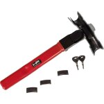 Hp autozubehr rotary lock canne antivol pour volant, protection antivol