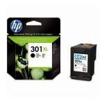 Hp 301xl cartouche dencre noire grande capacite authentique pour hp envy 4505 et hp deskjet 1050 / 1512 ...