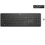 Clavier sans fil hp 230 - noir - azerty