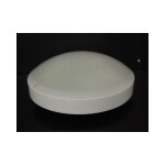 Hublot exterieur fluo 2x26w blanc � 320mm � d�tection hf lampes 4000k 1330lm g24q - 3 230v ik10 ip54 ...