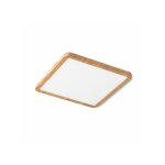 Rendl light - hue sq 17 plafonnier encastré imitation hêtre couleur 230v led 18w 3000k Rendl light - hue sq 17 plafonnier encastré imitation hêtre couleur 230v led 18w 3000k