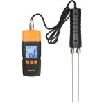 Humidim�tre num�rique 3 - en - 1 pour bois de chauffage, analyseur de teneur en eau pour bois de chauffage, ...