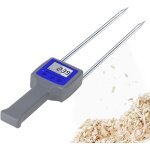 Humidim�tre de poudre de sciure de bois, testeur d'humidit� � �cran lcd, testeur de teneur en eau portable ...