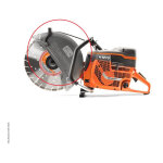 Decoupeuse thermique Ø350mm husqvarna k1270 14' al 25, 4 967978701 Decoupeuse thermique Ø350mm husqvarna k1270 14' al 25, 4 967978701