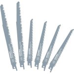 Hychika - lame scie sabre, 6pcs lames de scie sabre pour bois, bambou, pvc, cloisons s�ches, convient ...