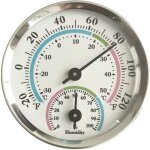 Hygrom�tre thermo, hygrom�tre de temp�rature, thermom�tre d'int�rieur et hygrom�tre int�rieur, pour int�rieur ...