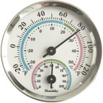 Hygrom�tre thermo, hygrom�tre de temp�rature, thermom�tre d'int�rieur et hygrom�tre int�rieur, pour int�rieur ...
