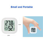 Hygrom�tre thermom�tre num�rique mini - moniteur de temp�rature et d'humidit� int�rieur pr�cise pour ...