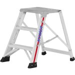 Hymer - escabeau pliable en aluminium, acc�s un c�t�, 3 marches