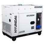 Hyundai groupe �lectrog�ne 5300 w diesel dhy6600se - lrs monophas� pour installation solaire