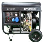 Hyundai - groupe �lectrog�ne 5500 w diesel monophas� dhy6000lek