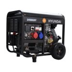 Hyundai ? groupe �lectrog�ne diesel triphas� 7, 9 kva ? monophas� 6 kw ? moteur 4 temps refroidi par ...