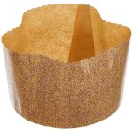 Ibili lot de 5 moules  panettone papier 18 cm
