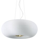 Ideal lux - arizona - luminaire suspendu rond à 5 ampoules, blanc Ideal lux - arizona - luminaire suspendu rond à 5 ampoules, blanc