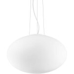 Ideal lux - candy - grand luminaire suspendu à 1 ampoule globe blanc, e27 Ideal lux - candy - grand luminaire suspendu à 1 ampoule globe blanc, e27