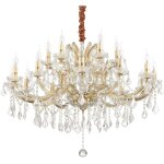 Ideal lux napoleon - luminaire suspendu doré Ideal lux napoleon - luminaire suspendu doré