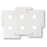 Ideal lux totem - plafonnier � 6 ampoules, blanc