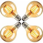 Ikodm - e27 ampoule. 4w g80 ampoule led edison. lampe � led ronde vintage. ampoule led � lumi�re chaude ...