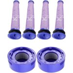 Ikodm - filtre hepa, compatible avec les pi�ces de rechange de filtre lavable pour aspirateur dyson v8 ...