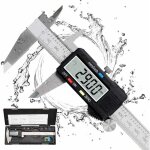 Ikodm - pied a coulisse, pied � coulisse digital 150mm acier inoxydable grand �cran lcd pr�cision r�glable ...