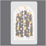 Ikodm - protection transparentes anti - poussire impermables avec zip housses de vtements, housse pour ...