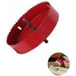 Ikodm - scie cloche bi - m�tal � 150 mm , acier rapide hss m42, avec tige hexagonale et foret pour aluminium, ...