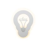 Iluminashop - applique murale ampoule led 22w 3000k - ledme - lm6199 Iluminashop - applique murale ampoule led 22w 3000k - ledme - lm6199