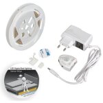 Iluminashop - kit tira de led 12v dc smd2835 clairage de lit ip20 - 1. 20 mtros - dsc 3000k - ledme ...
