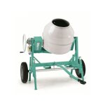 Imer - b�tonni�re �lectrique tractable cuve 345 litres