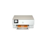Imprimante multifonction tout en un hp envy inspire 7224e blanc et beige Imprimante multifonction tout en un hp envy inspire 7224e blanc et beige