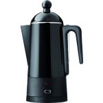 Percolateur design acier noir 6kp Percolateur design acier noir 6kp