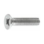 Vis m�trique � t�te frais�e - empreinte ph - zingu�e m3 x 6 - boite de 1000