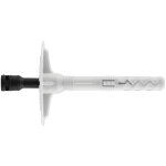 Index - 200 chevilles de fixation de panneaux isolants 10 x 100 mm (d. 10 mm) avec clou m�tallique