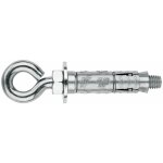 Index - cheville pour fixation mi - lourdes dans mat�riaux pleins ou creux - piton - zamak m8 x 50 �14 ...